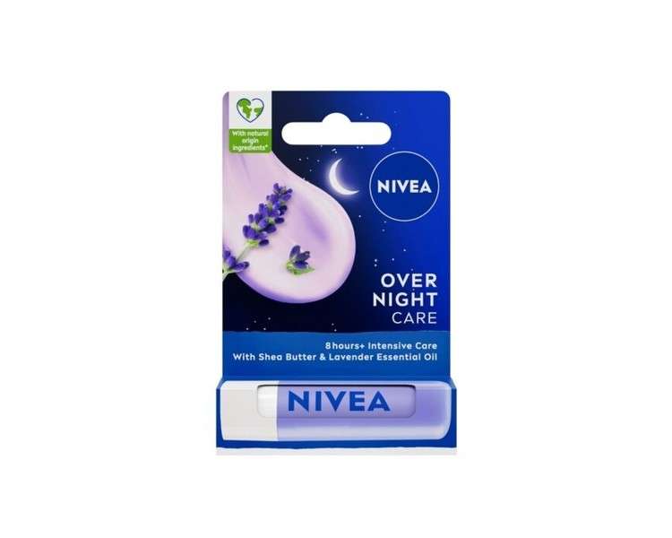 Nivea Overnight Care Nourishing Lip Balm 4.8g