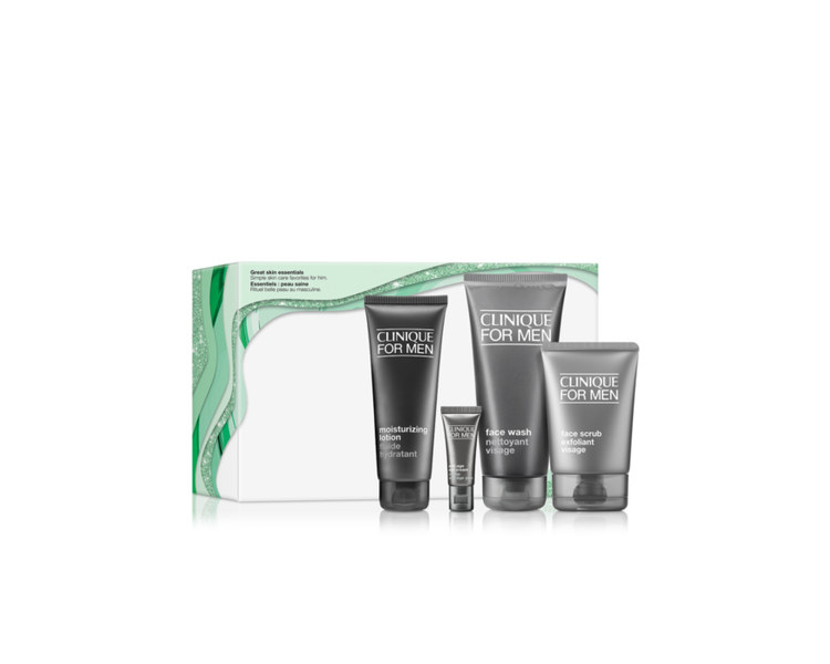 Clinique Great Skin Essentials Men's Cosmetics Set