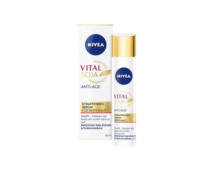 NIVEA VITAL Soy Anti-Age Firming Serum for Mature Skin 40ml