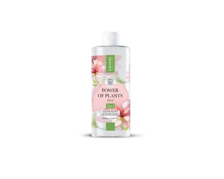 Lirene Power of Plants Rose Soothing Micellar Lotion 3in1 400ml