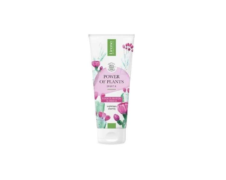 Lirene Power of Plants Opuntia Smoothing Shower Gel with Oil Base 200ml