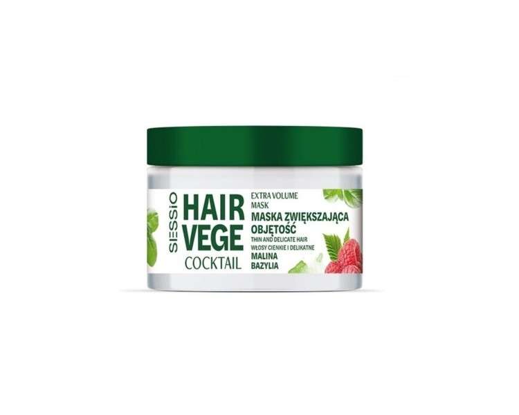 Hair Vege Cocktail Volumizing Hair Mask Raspberry and Basil