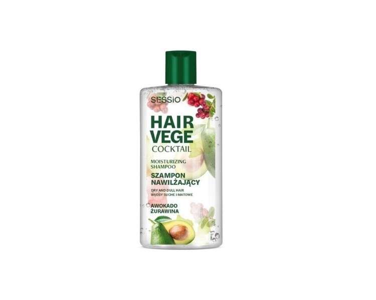 Hair Vege Cocktail Moisturizing Avocado and Cranberry Hair Shampoo