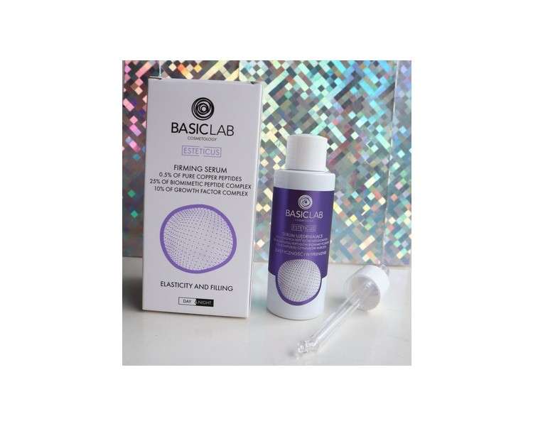 BasicLab Firming Serum with 0.5% Pure Copper Peptides