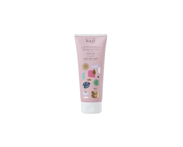 Hagi Bali Holiday Natural Moisturizing Body Lotion with Monoi Oil, Shea Butter, and Apricot Kernel Oil 200ml