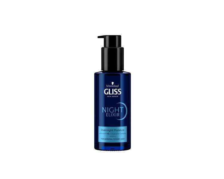 Schwarzkopf Gliss Night Elixir Night Hair Treatment without Rinsing 100ml