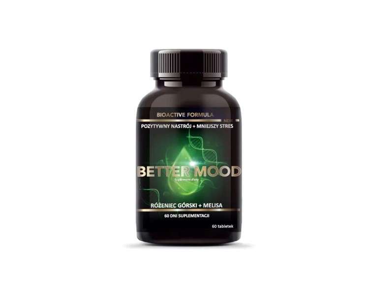 Better Mood Positive Mood and Reduced Stress Dietary Supplement 60 Capsules