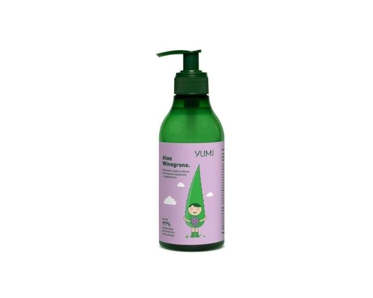 Aloe Grape Aloe Liquid Soap 300ml Yumi