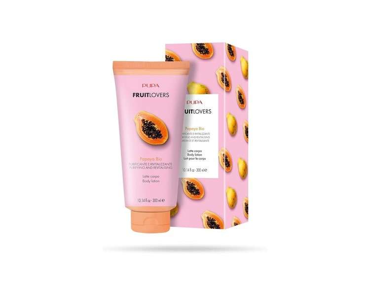 Pupa Fruit Lovers Papaya Bio Body Milk 300ml Body Lotion