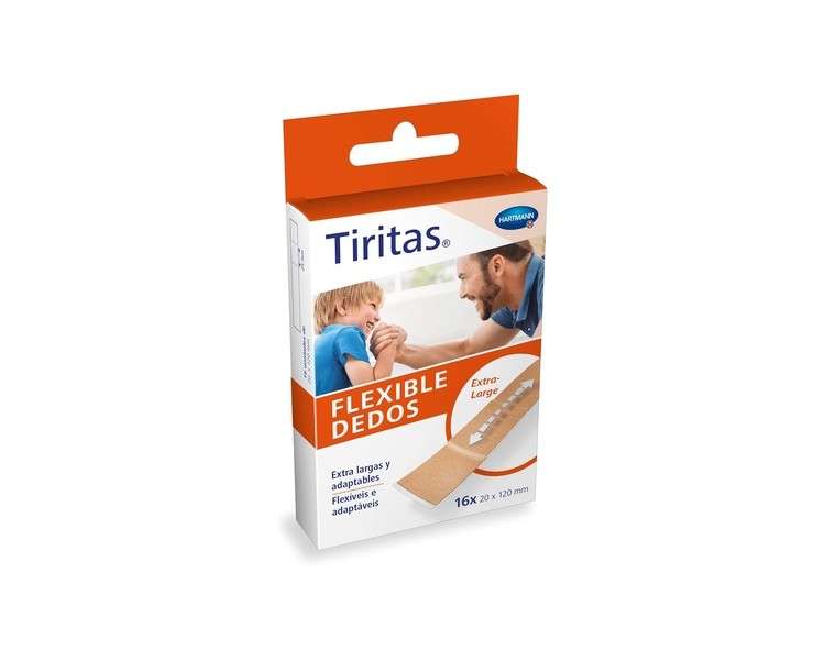 Tiritas Hartmann Elastic Fabric Fingers 16 Units