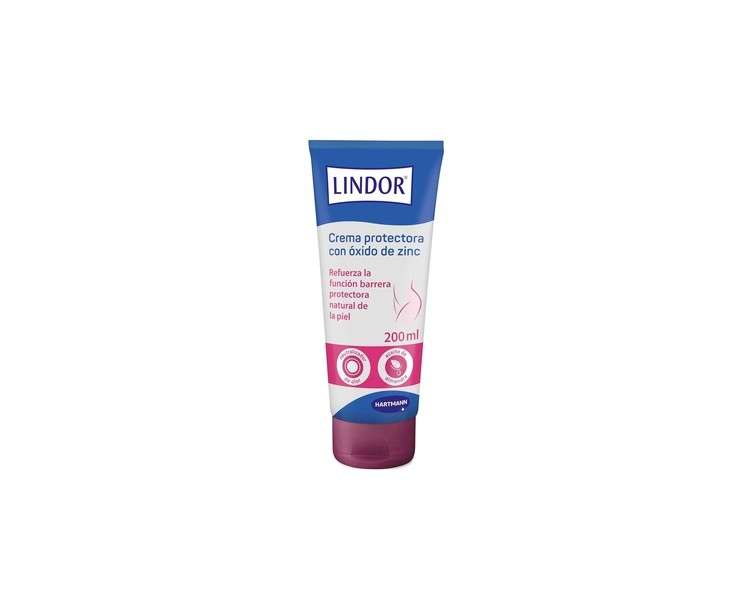 Lindor Skin Intimate Cream with Zinc Oxide Moisturizing Healing Odor Neutralizing Protects Skin and Irritated Areas from Urinary or Fecal Incontinence Suitable for Sensitive Skin