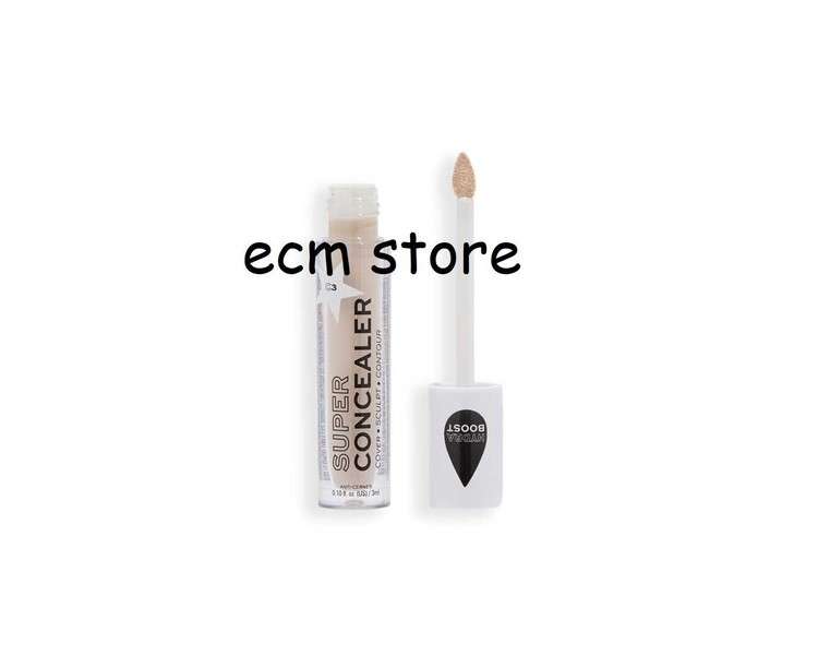 Revolution Anti-Dark Circles Liquid Shade C3 for Clear Skin 3ml