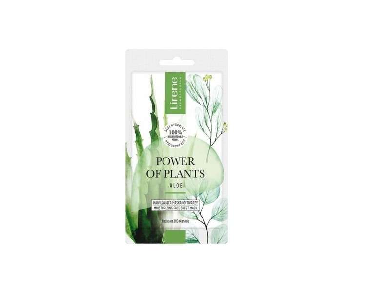 Power of Plants Moisturizing Face Mask Aloe 17g Lirene