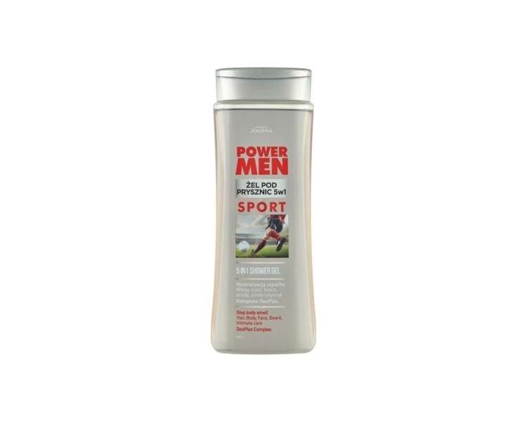 Power Men Sport 5-in-1 Shower Gel 300ml Joanna