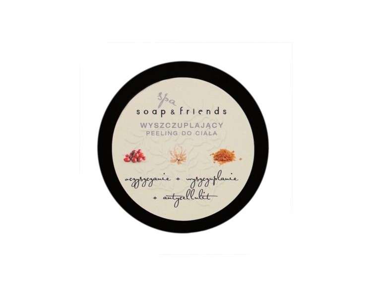 Soap&Friends Cranberry Body Scrub 200ml