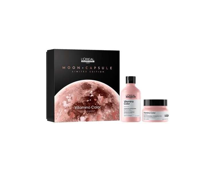 L'Oreal Professionnel Vitamino Color Moon Capsule Duo Gift Set for Color-Treated Hair with Resveratrol