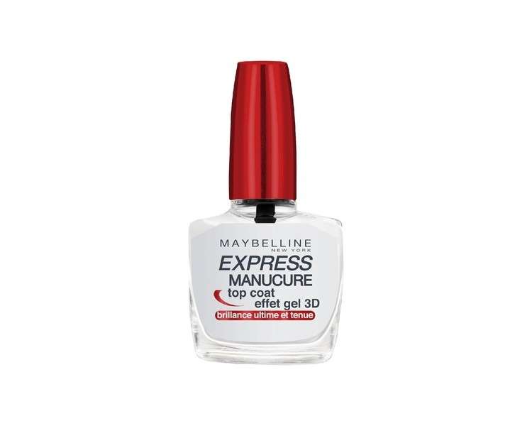 Maybelline New York Nail Polish Fit and Strong Quick Dry Top Coat