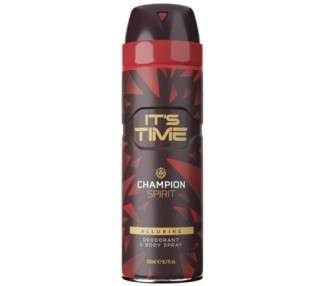 Champion Spirit Body Deodorant Spray 200ml