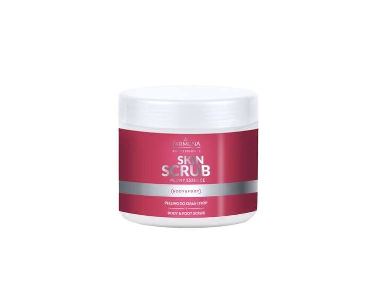 Farmona Skin Scrub Peony Essence Body and Foot Scrub 500g