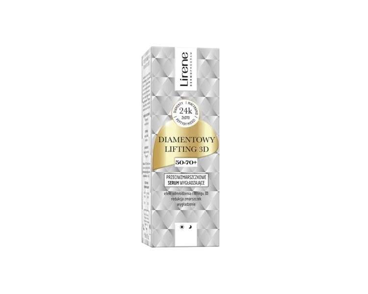 Diamentowy Lifting 3D Anti-Wrinkle Smoothing Serum 50-70