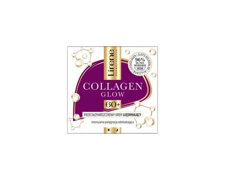 Lirene Collagen Glow Anti Wrinkle Cream 60+ 50ml