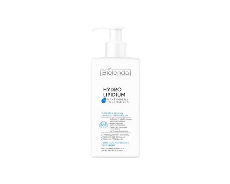 Bielenda Hydro Lipidium Gentle Cleansing Emulsion for Dry & Sensitive Skin 300ml