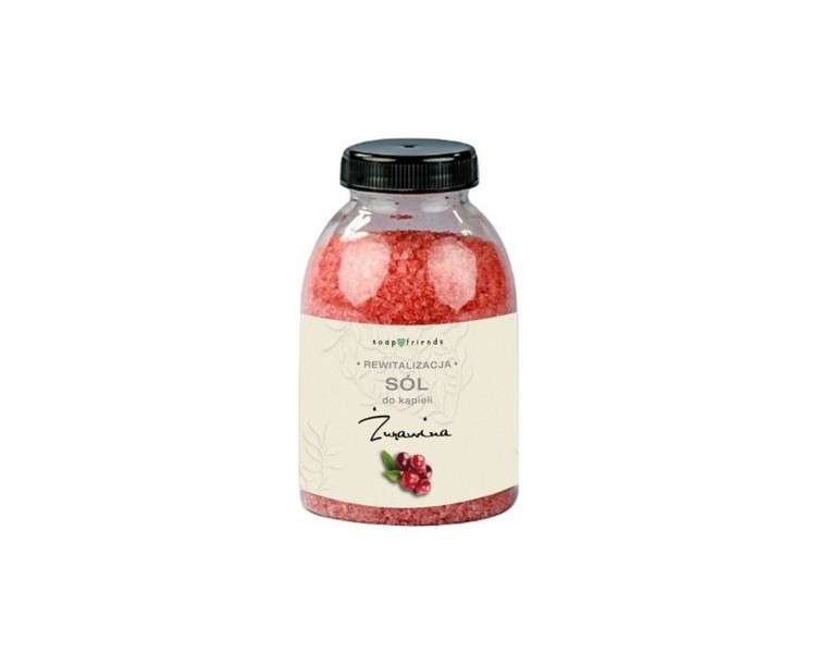 Soap&Friends Cranberry Bath Salt 250g