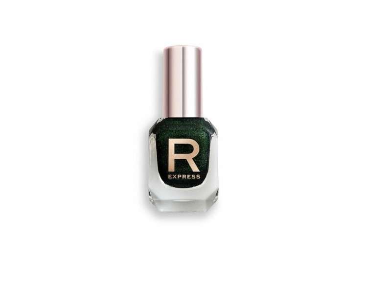 Revolution Make Up High Gloss Black Poison Nail Polish 10ml