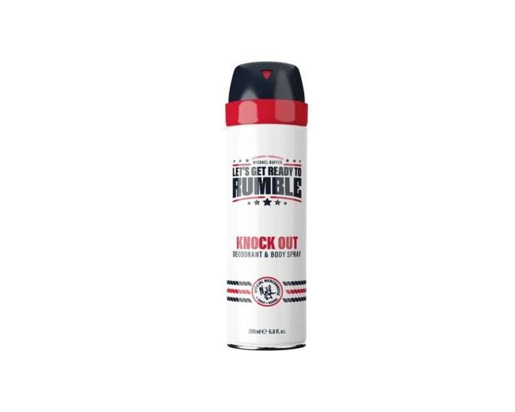 Knock Out Body Deodorant Spray 200ml Rumble Men