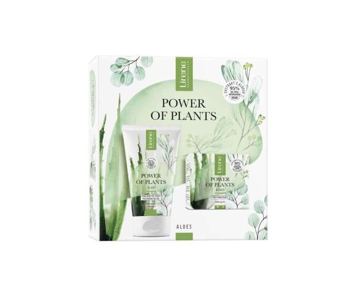 Power of Plants Aloe Moisturizing Cream Set 50ml + Moisturizing Gel