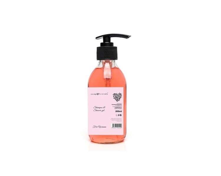 Soap&Friend Exclusive Shampoo & Body Wash 2-in-1 for Women 200ml