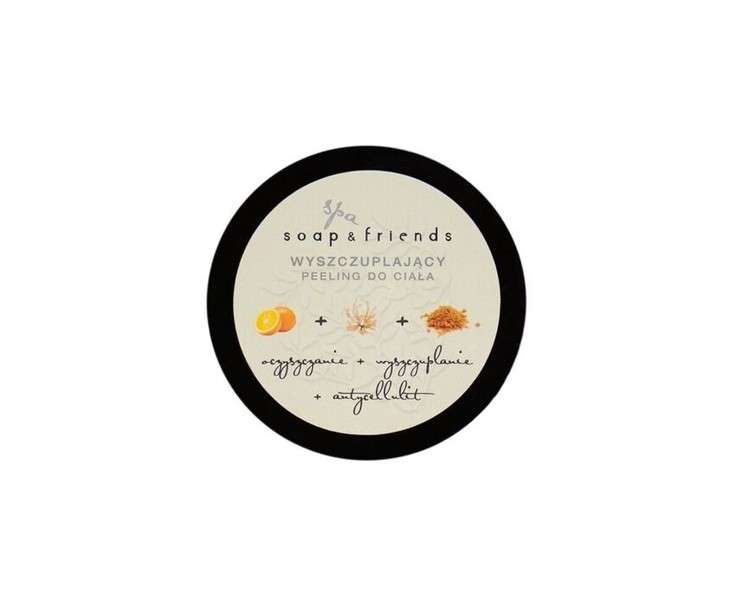 Soap&Friends Orange Body Scrub 200ml