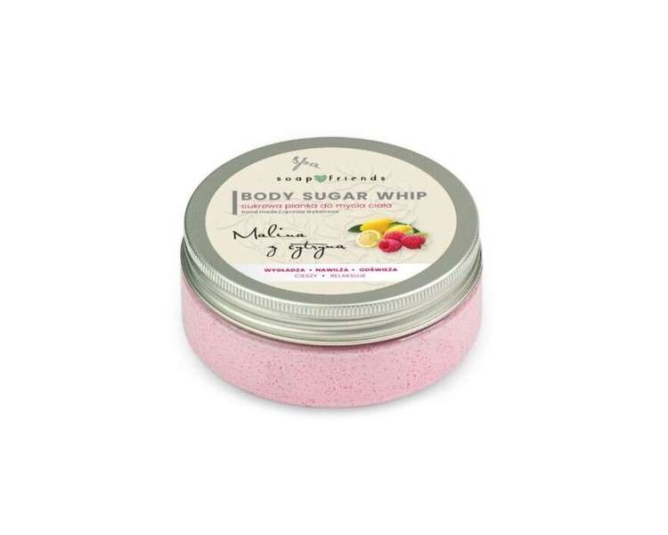 Cukrowa Body Foam Raspberry & Lemon 200g