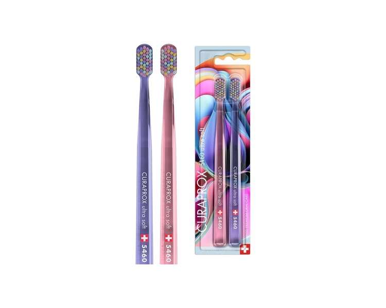 Curaprox CS 5460 Ultra Soft Toothbrush Colorful Curls