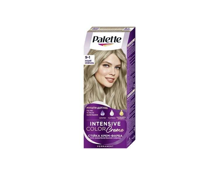 PALETTE Intensive Color Creme Hair Coloring Cream 9-1 Ultr