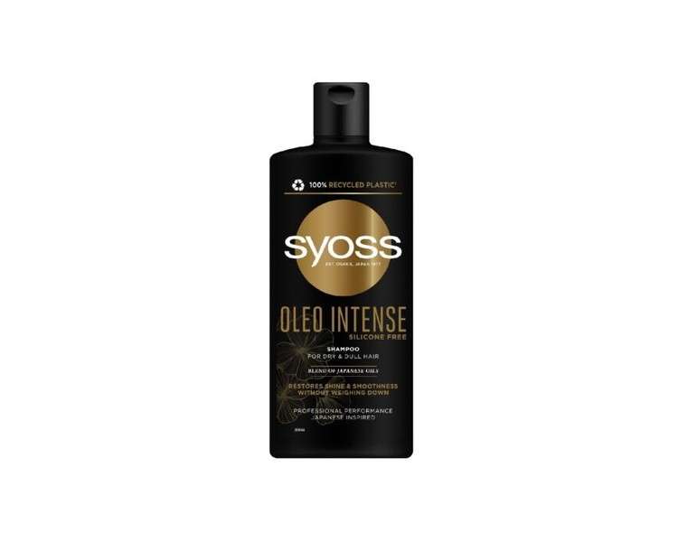 Oleo Intense Shampoo for Dry and Dull Hair Restoring Shine