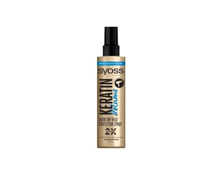 SYOSS Keratin Volume Hair Spray with Heat Protection