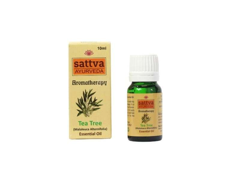 Aromatherapy Essential Oil Tea Tree 10ml Sattva