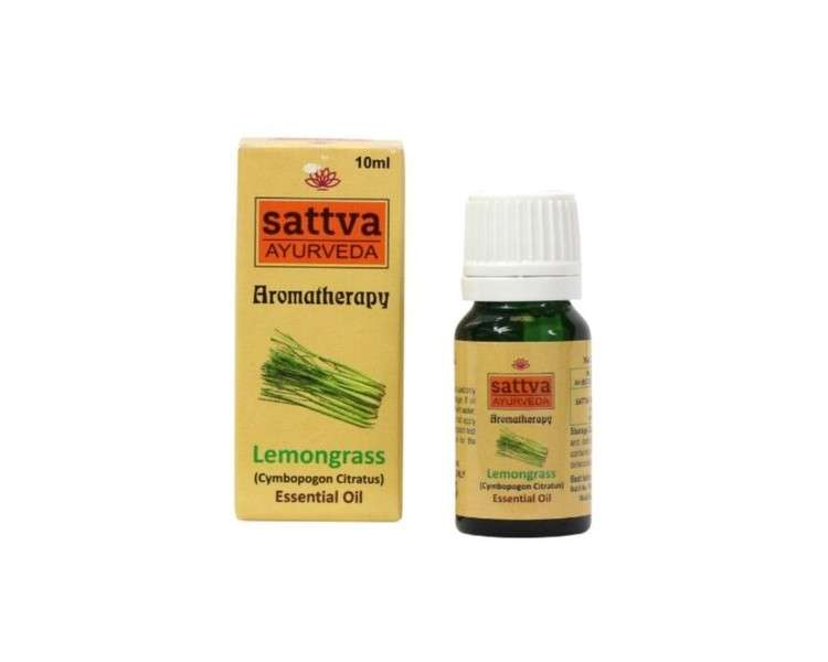 SATTVA Aromatherapy Essential Oil Lemongrass 10ml