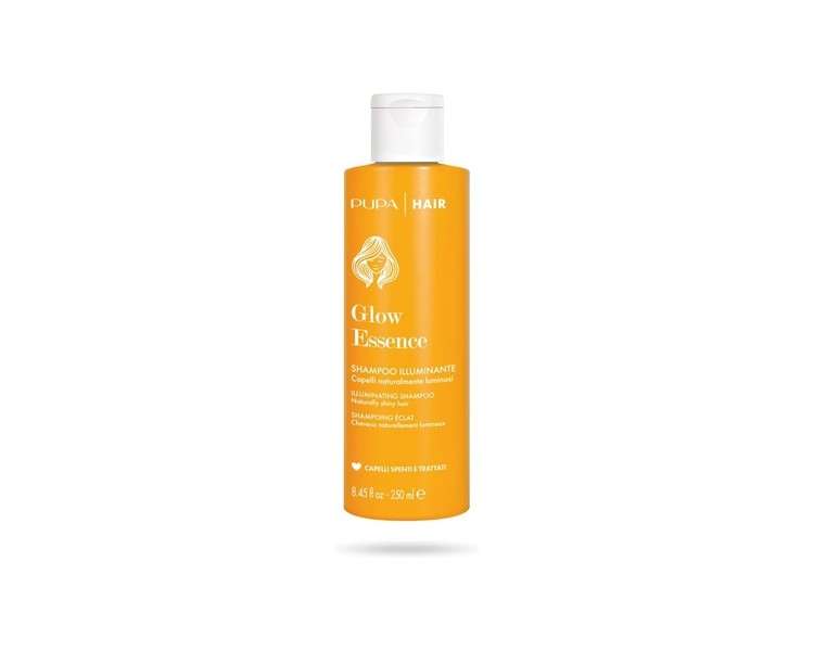 Pupa Hair Glow Essence Illuminating Shampoo for Dull and Treated Hair 250ml