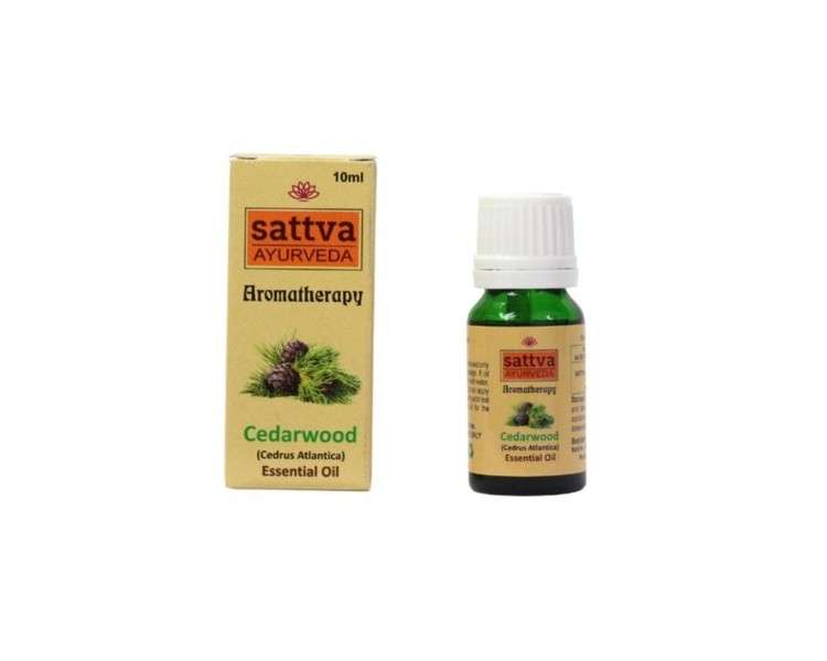 SATTVA Ayurveda Aromatherapy Essential Oil Cedarwood