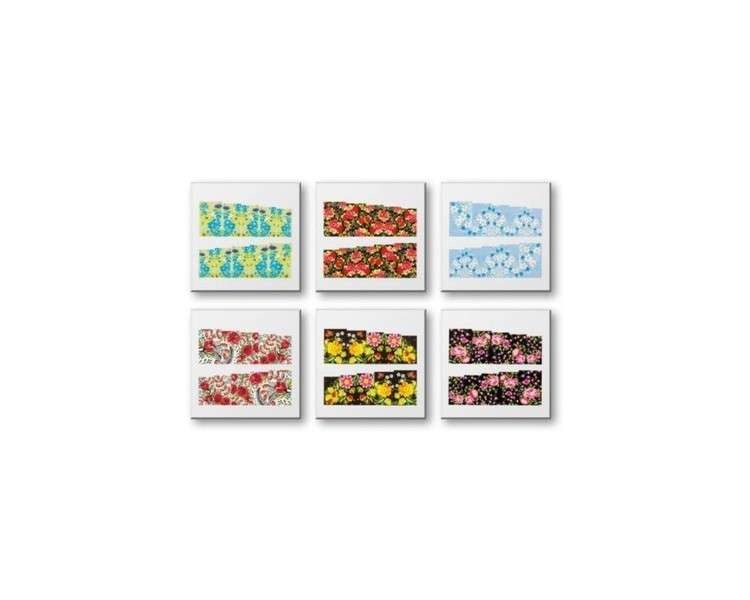 5905710042973 Water Decals Nail Stickers 70532 6 Pieces - Top Choice