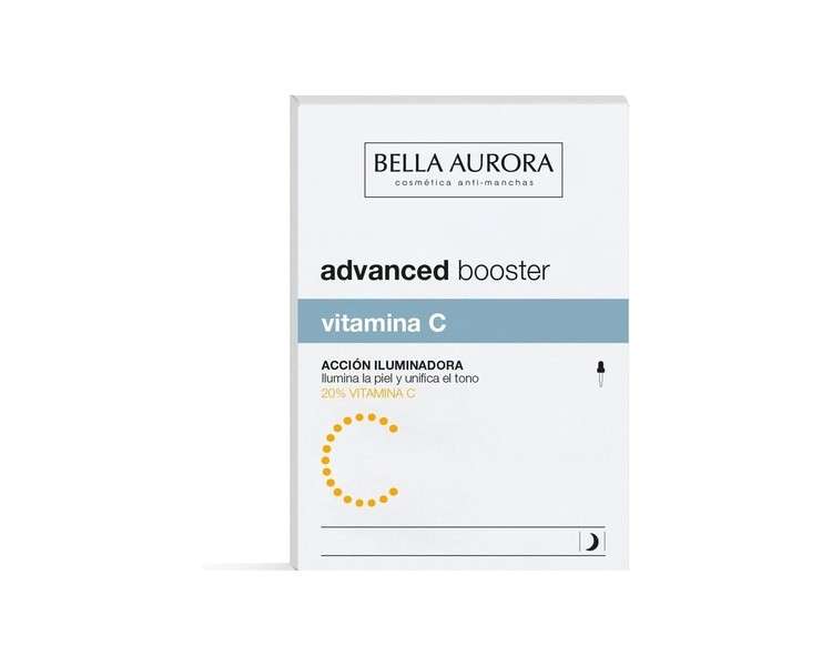 Bella Aurora Advanced Booster C Brightening and Even Serum Antioxidant Face Vitamin C 30ml