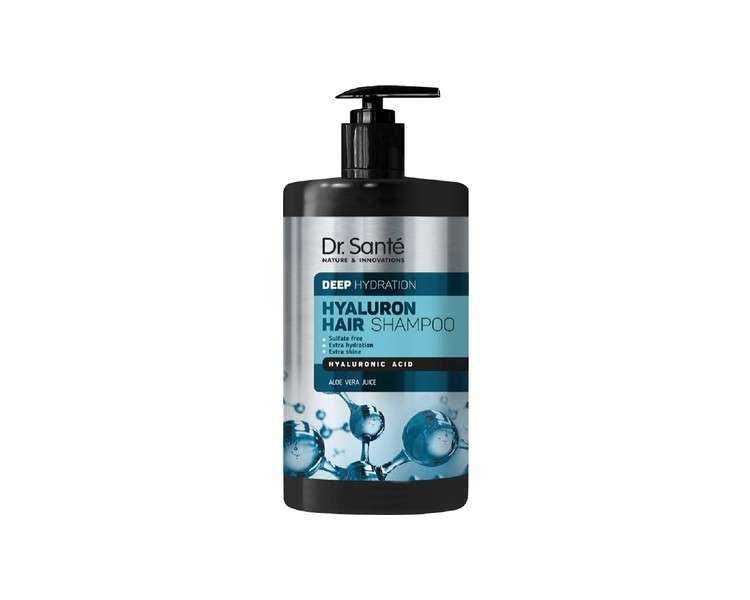 Dr. Santé Sulfate Free Shampoo Hyaluronic Acid Hair Deep Hydration 1000ml