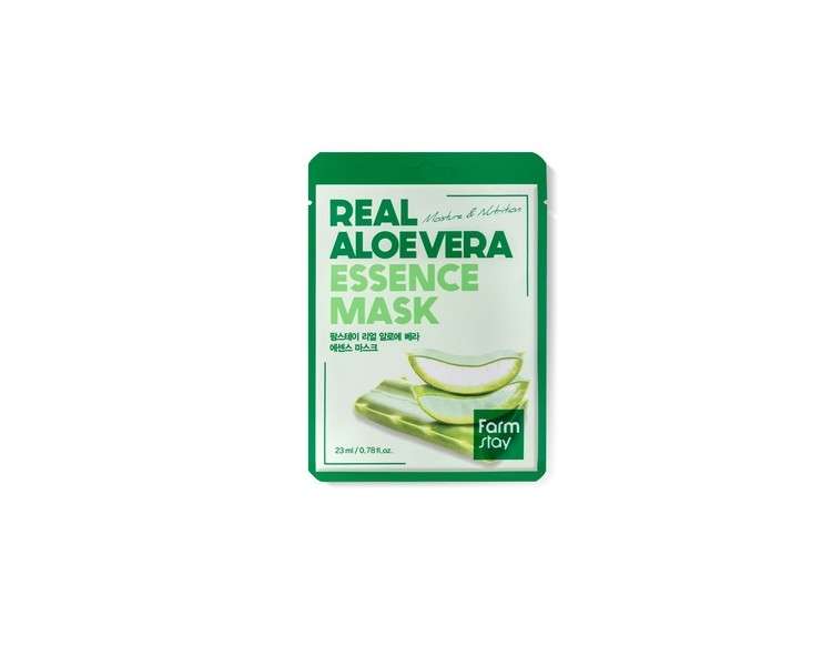 FARMSTAY Real Essence Mask Aloe Vera 10 Sheets