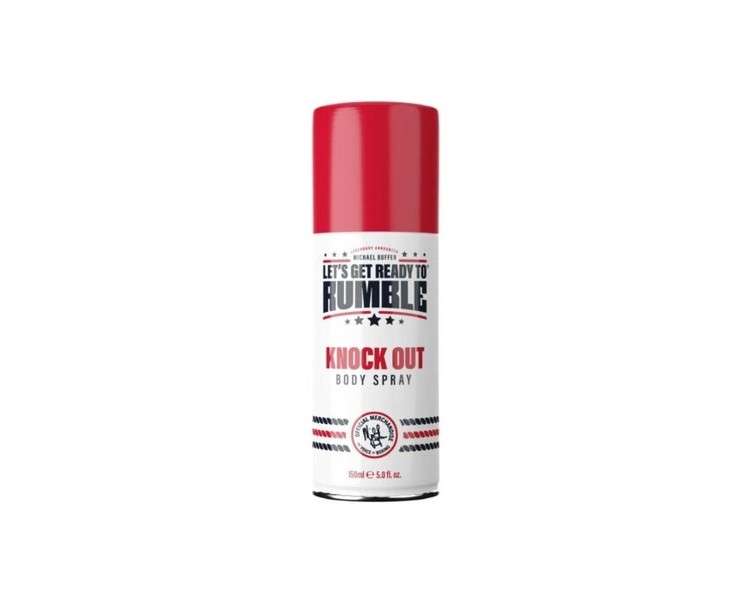 Knock Out Body Deodorant Spray 150ml Rumble Men