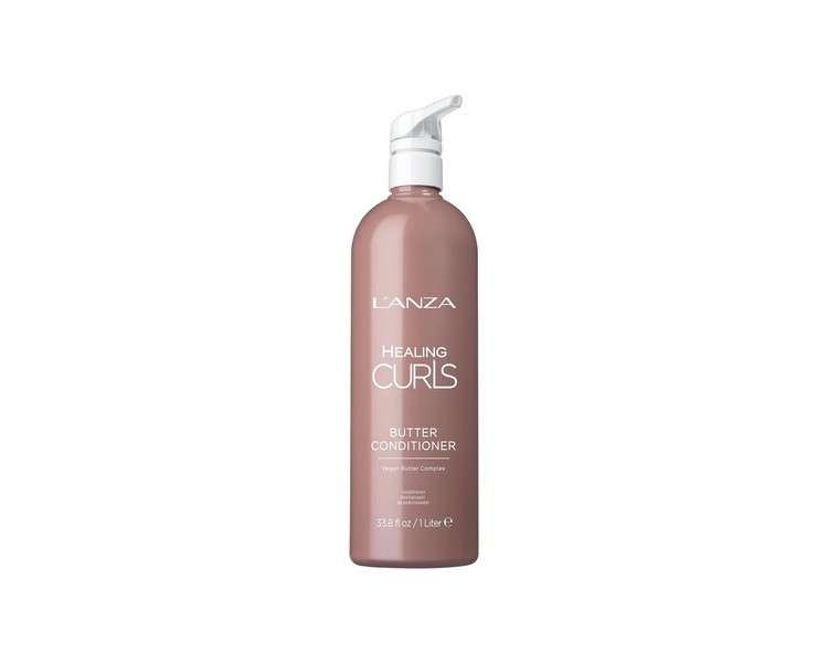 L'ANZA Healing Curls Butter Conditioner for Moisturizing and Detangling Velvety Curls 1L 950ml