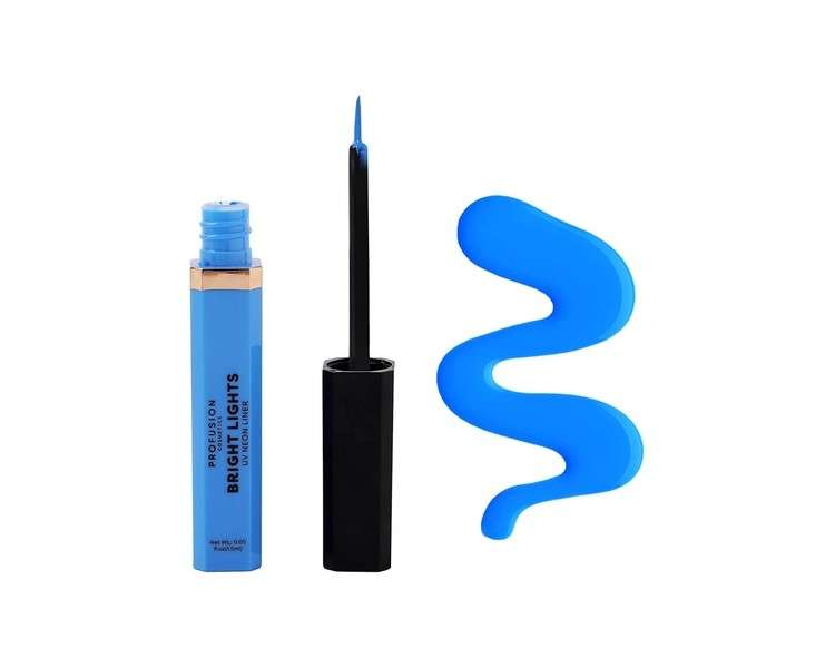 Profusion Cosmetics Bright Lights Neon & Pastel Graphic Liners Blue 2.3ml