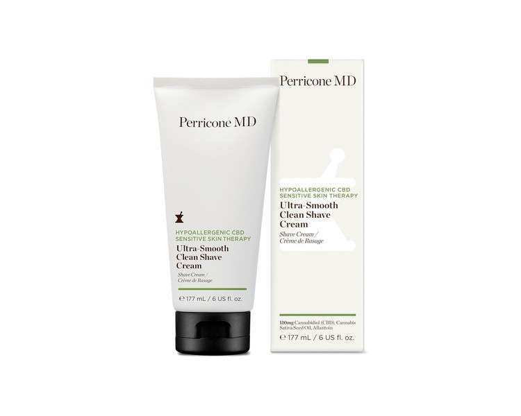 Perricone MD Hypoallergenic CBD Ultra-Smooth Clean Shave Cream 177ml