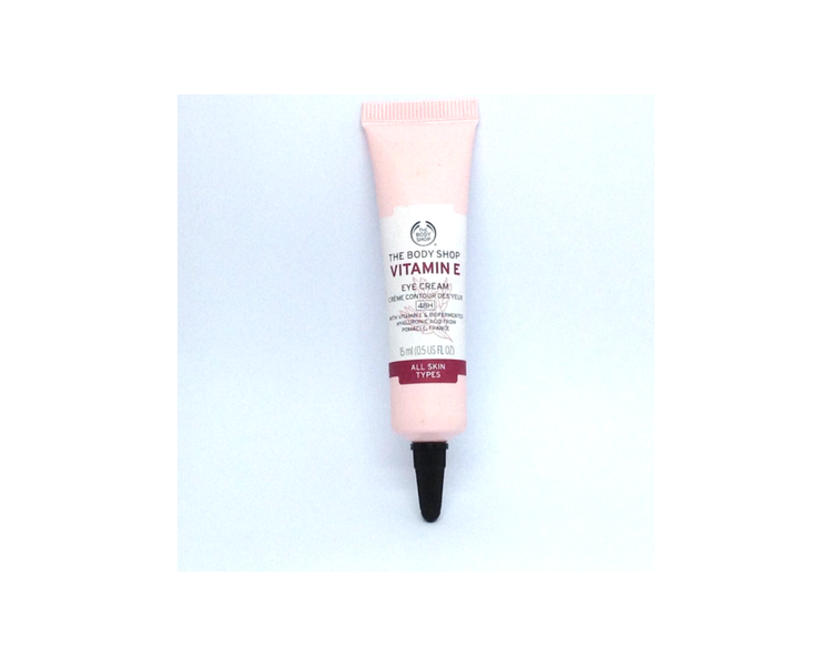 The Body Shop Vitamin E Eye Contour Cream 15ml Hyaluronic Acid